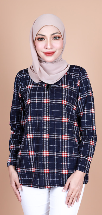 QA-875 - Fashion Long Sleeve Blouse 04